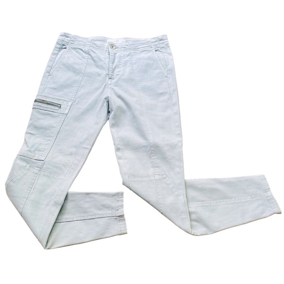 By Anthropologie Gray Utility Pants Size 25 Petite - Picture 1 of 9